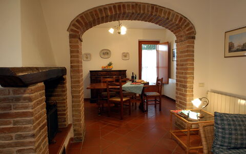 Accommodation La Valle 7: Living Room