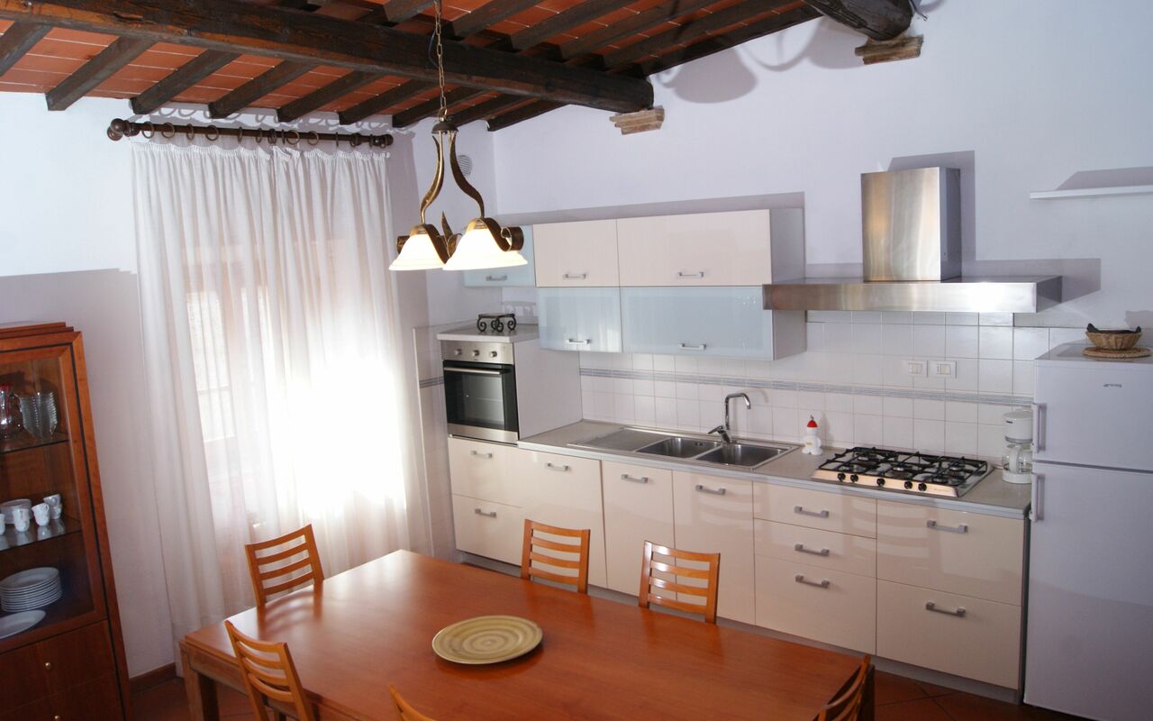 Accommodation La Valle 3: Kitchen