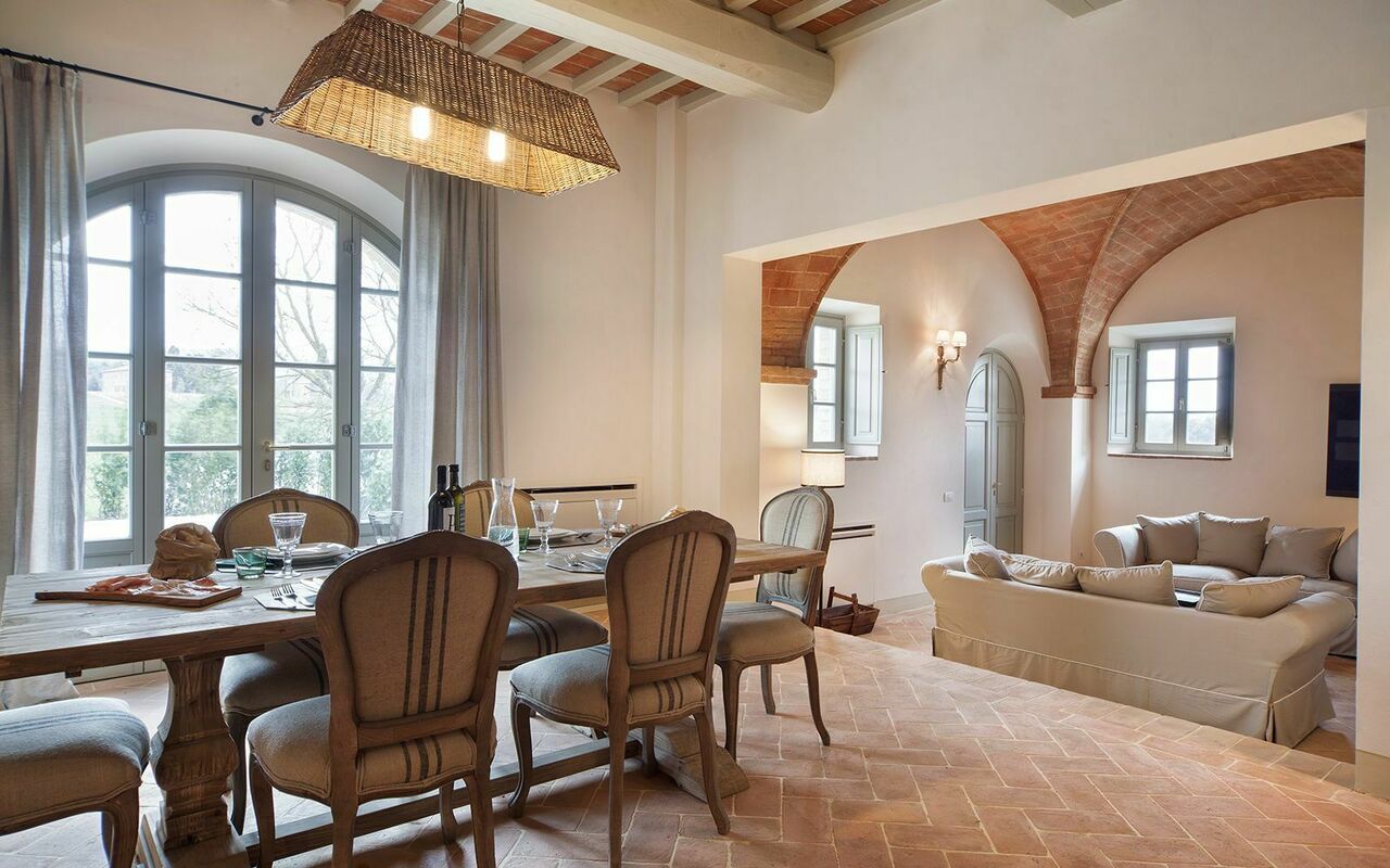 Accommodation La Valle 2 Castelfalfi: Living Room