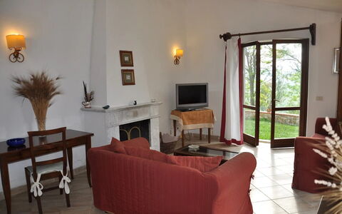 Accommodation Amiata: Living Room