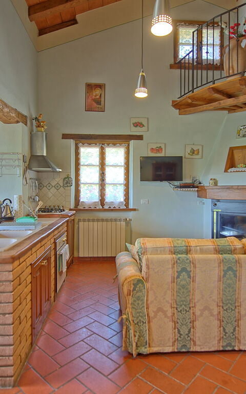 Villa Margherita Due: Dining Room, Kitchen, Living Room