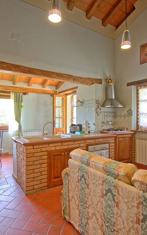 Villa Margherita Due: Dining Room, Kitchen, Living Room