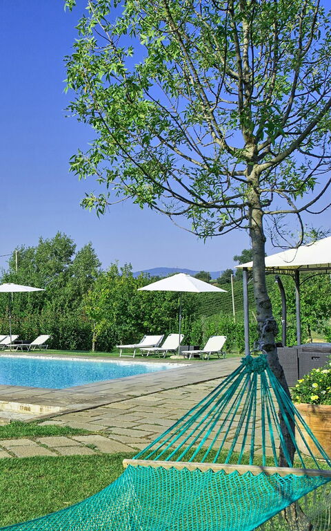 Podere Romina: Garden, Pool