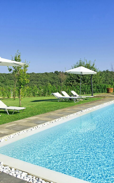 Podere Romina: Garden, Pool