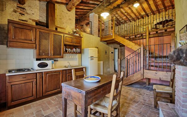 Accommodation Torre: Dining Room, Kitchen