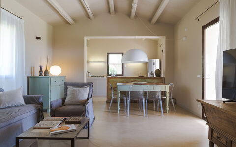 Accommodation Isla Verde - Ulivi: Living Room