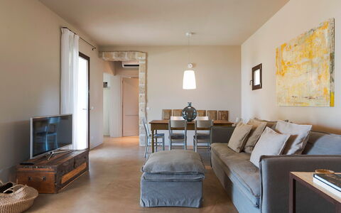 Accommodation Isla Verde - Carrubi: Living Room