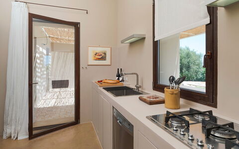 Accommodation Isla Verde - Carrubi: Kitchen