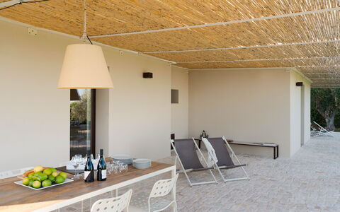 Accommodation Isla Verde - Gelsi: Balcony / Terrace / Patio, Building Exterior, Outdoor