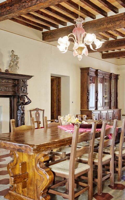 Villa Capolona: Dining Room