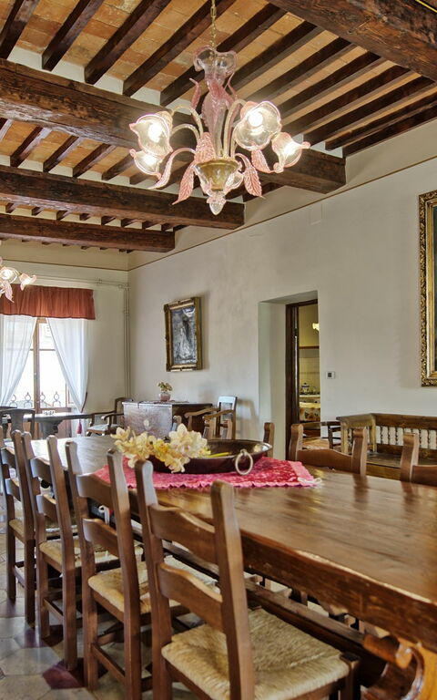 Villa Capolona: Dining Room