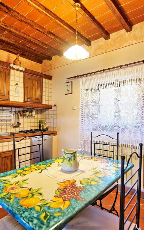 Villa Margherita Uno: Dining Room, Kitchen, Living Room