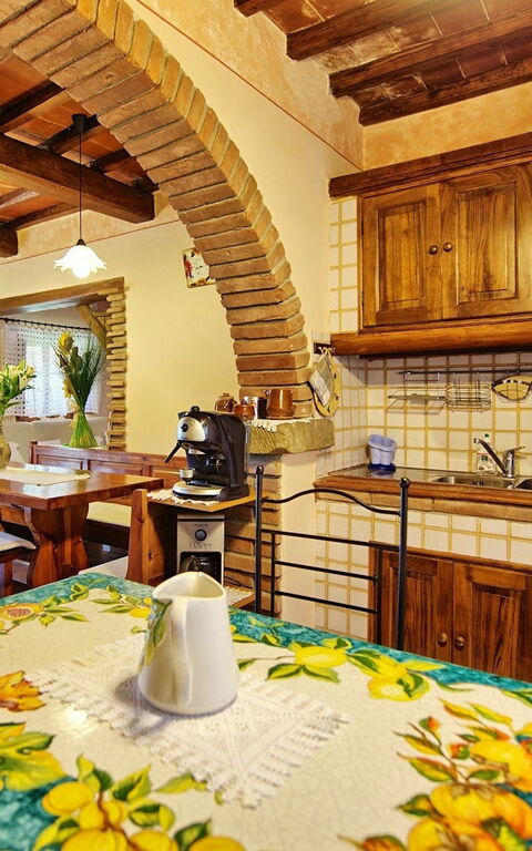 Villa Margherita Uno: Dining Room, Kitchen, Living Room