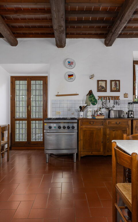 Casale Giotto: Dining Room, Kitchen