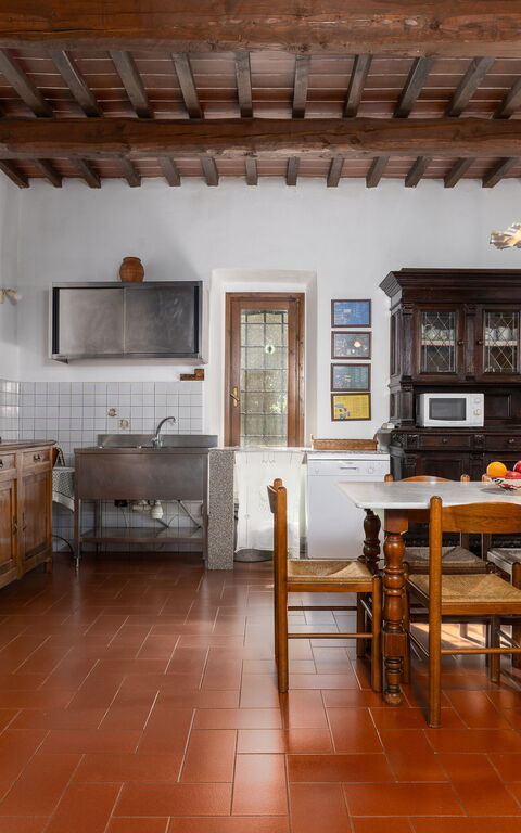 Casale Giotto: Dining Room, Kitchen