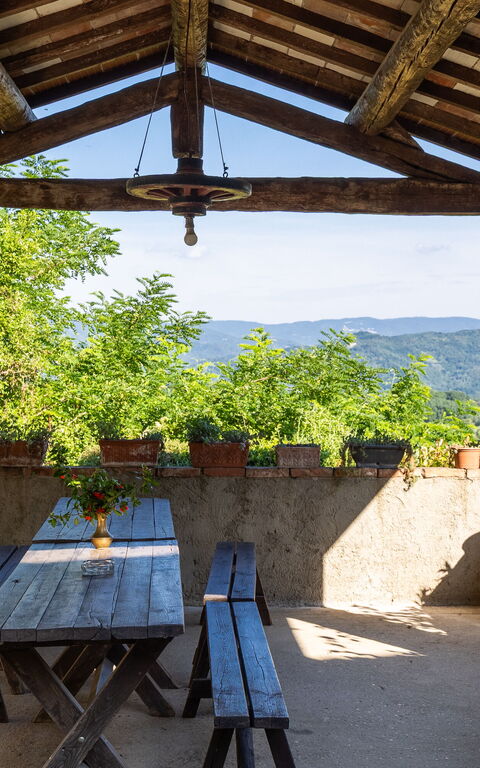 Casale Giotto: Balcony / Terrace / Patio, Building Exterior, Outdoor