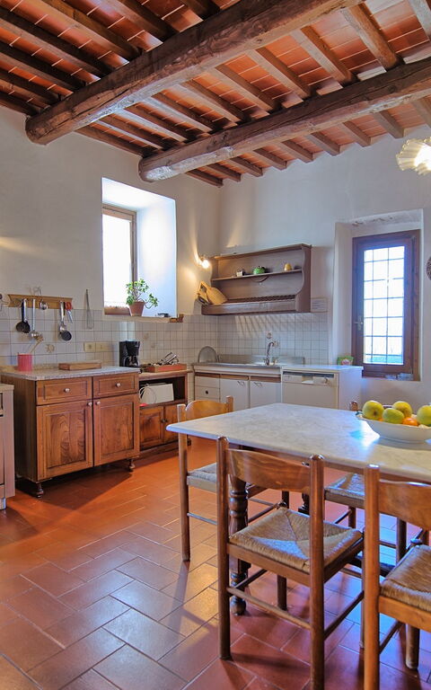 Casale Giotto: Dining Room, Kitchen