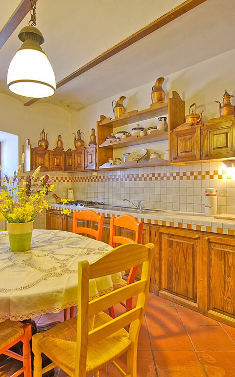 Villa Lorena: Dining Room, Kitchen, Living Room
