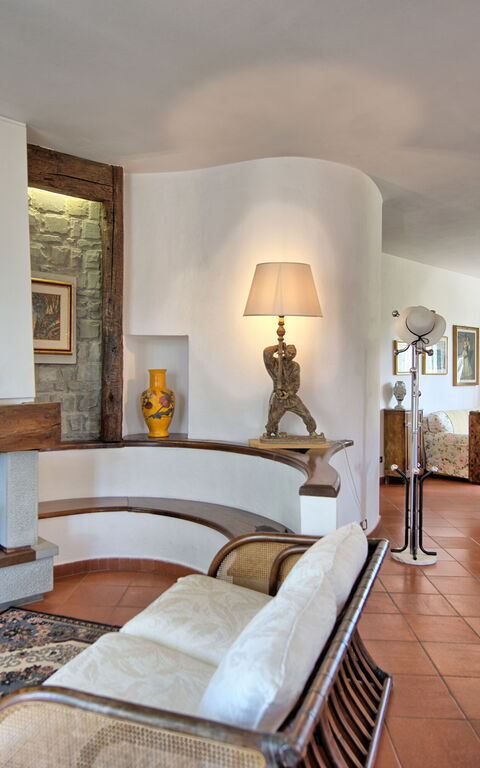 Villa Pratovecchio: Living Room