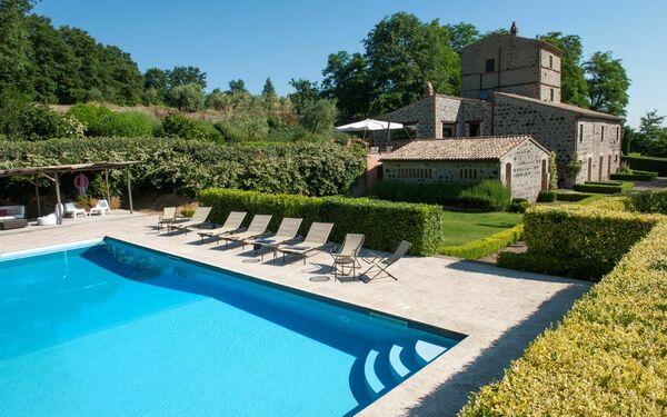 Casale Porano: Building Exterior, Garden, Pool