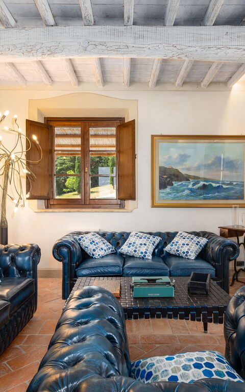 Villa San Michele: Living Room