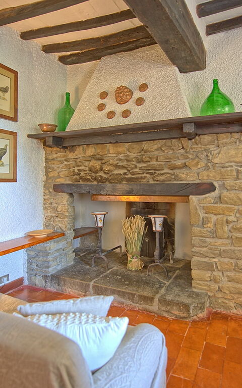 Villa Uccellaia: Living Room