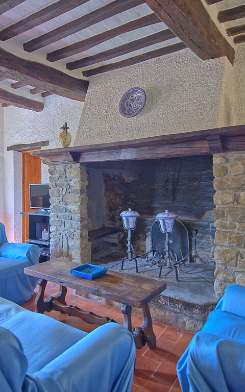 Villa Uccellaia: Living Room