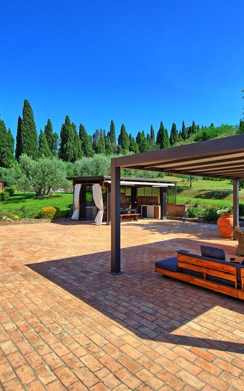 Villa Nora: Balcony / Terrace / Patio, Garden, Outdoor