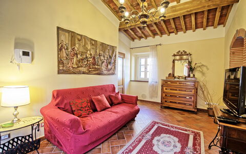 Accommodation Flavia 1: Living Room