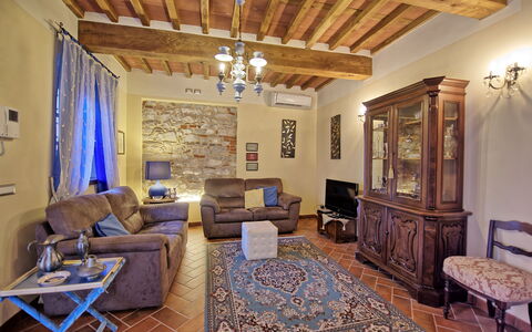 Accommodation Flavia 2: Living Room