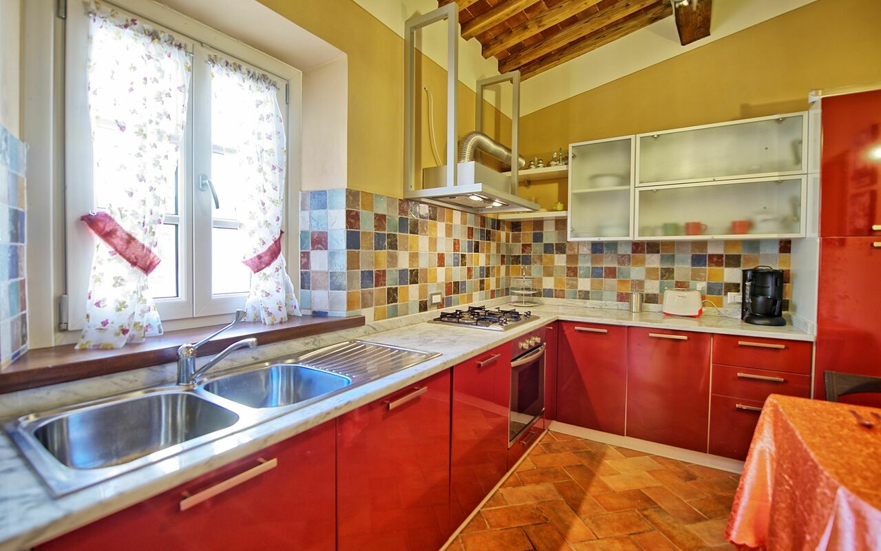 Accommodation Flavia 1: Dining Room, Kitchen