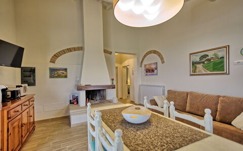 Accommodation Fornace 2: Dining Room, Kitchen, Living Room
