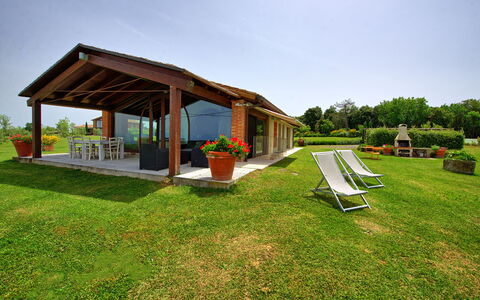 Accommodation Marcello: Building Exterior, Garden, Outdoor, Summer