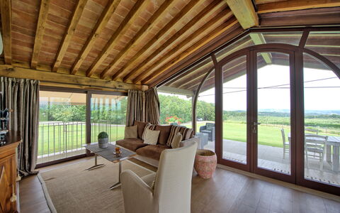 Accommodation Marcello: Living Room