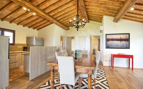 Accommodation Marcello: Dining Room, Kitchen