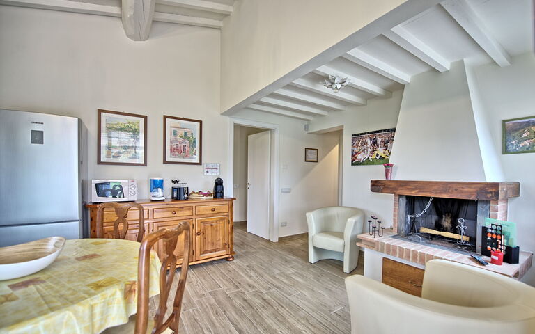 Accommodation Fornace 1: Dining Room, Kitchen, Living Room
