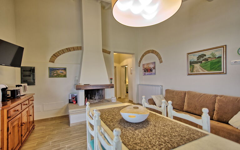 Accommodation Fornace 2: Dining Room, Kitchen, Living Room