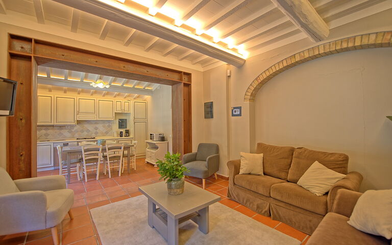 Accommodation Fienile: Living Room