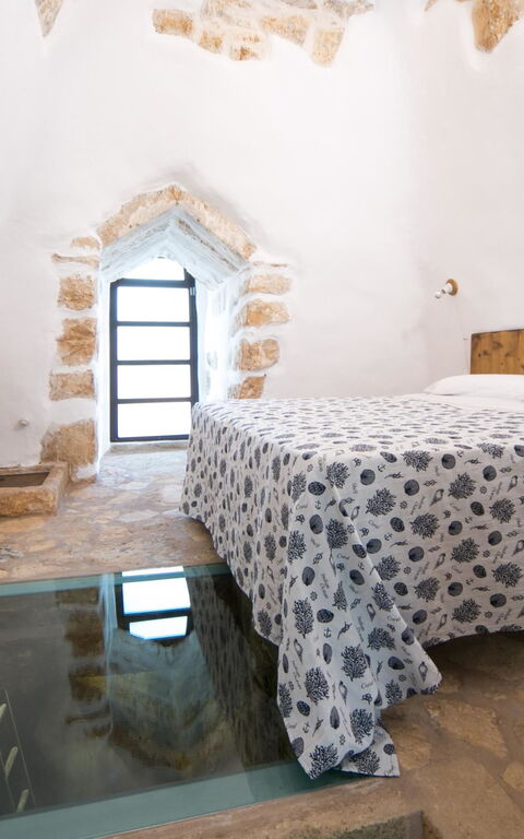 Trullo Torre Suda: Bedroom