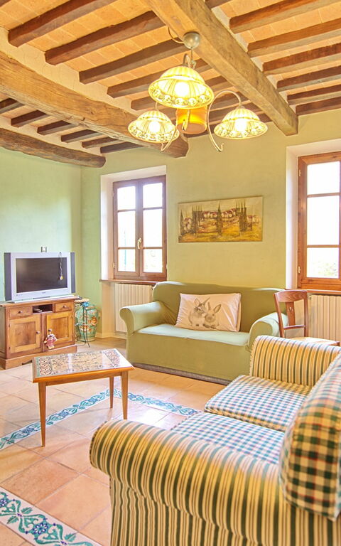 Villa Poggiospinoso: Living Room