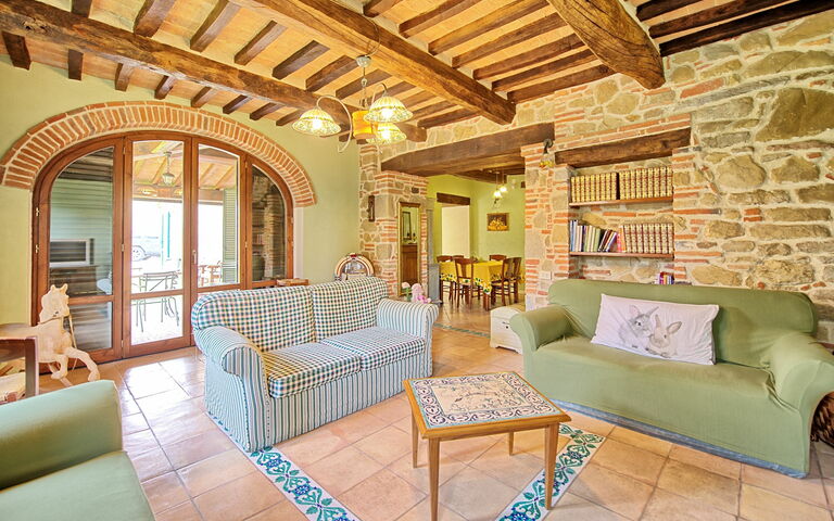 Villa Poggiospinoso: Living Room