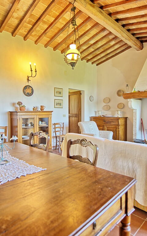 Villa Sarteano: Dining Room, Living Room