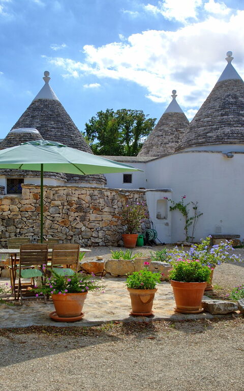 Trullo Pascarosa: Garden