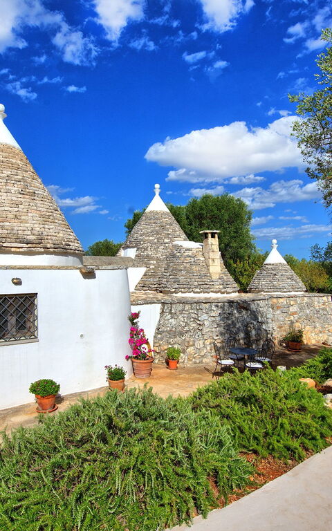Trullo Pascarosa: Garden