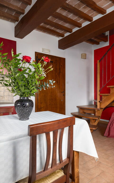 Casale Tiziano: Dining Room, Kitchen