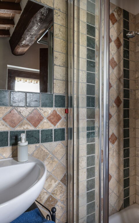Casale Tiziano: Bathroom