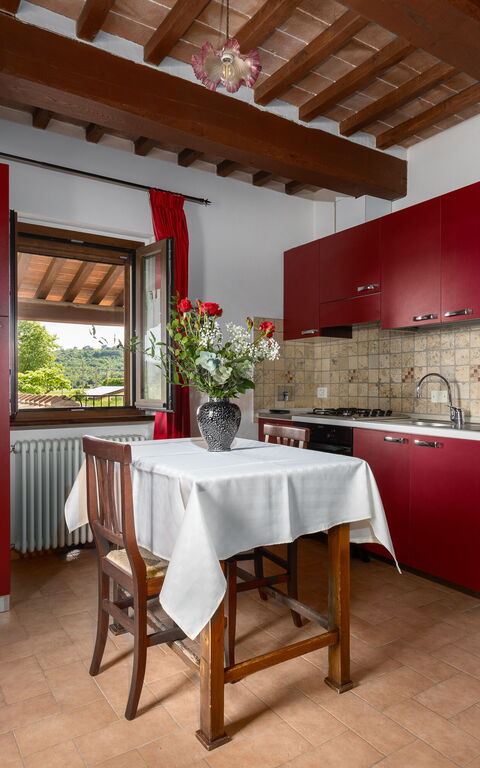 Casale Tiziano: Dining Room, Kitchen