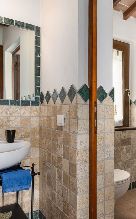 Casale Tiziano: Bathroom