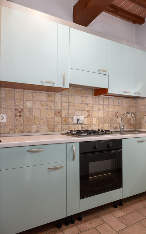 Casale Tiziano: Kitchen