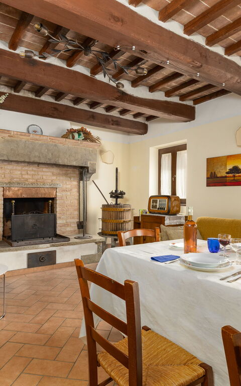 Casale Tiziano: Dining Room